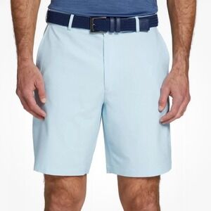 NEW Walter Hagen 38 Men 9" Performance 11 Flex Golf Shorts Soft Blue Micro Flat